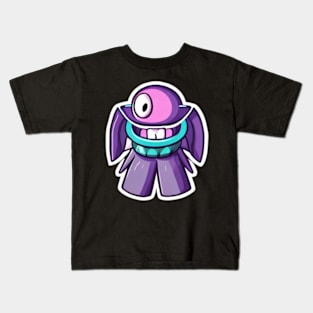 One-eyed sticker Kids T-Shirt